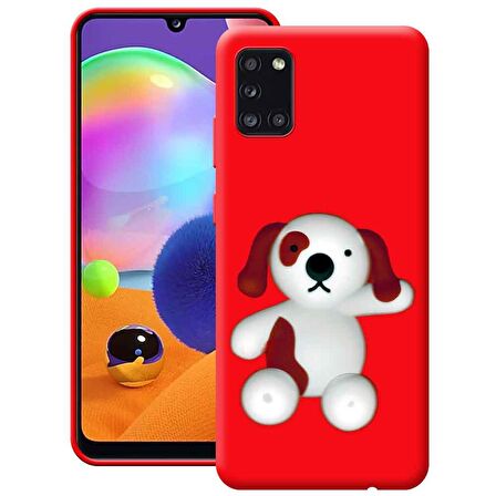 Samsung Galaxy A31 Cartoon Silikon Telefon Kılıfı