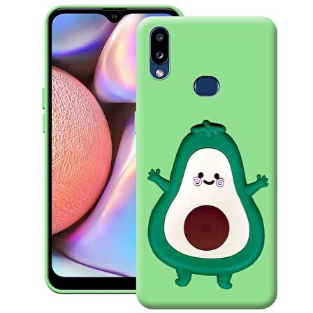 Samsung Galaxy A10S Cartoon Silikon Telefon Kılıfı