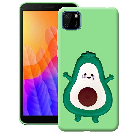 Huawei Y5P Cartoon Silikon Telefon Kılıfı