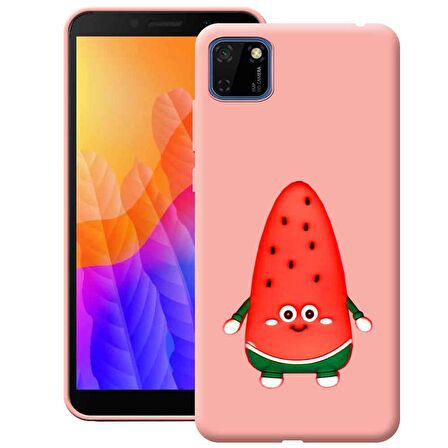 Huawei Y5P Cartoon Silikon Telefon Kılıfı