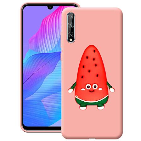 Huawei P Smart S Cartoon Silikon Telefon Kılıfı