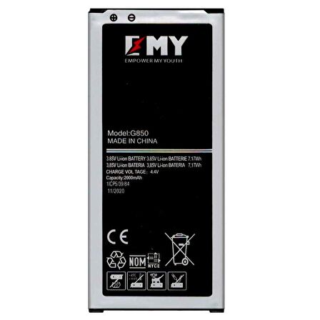 Samsung Galaxy Alpha G850 Uyumlu EMY Batarya