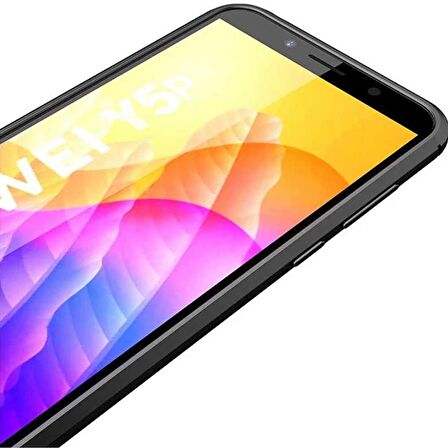 Huawei Y5P Deri Görünümlü Firo Silikon Kılıf