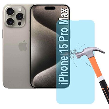 Smart Tech Apple Uyumlu iPhone 15 Pro Max Nano Cam Ekran Koruyucu