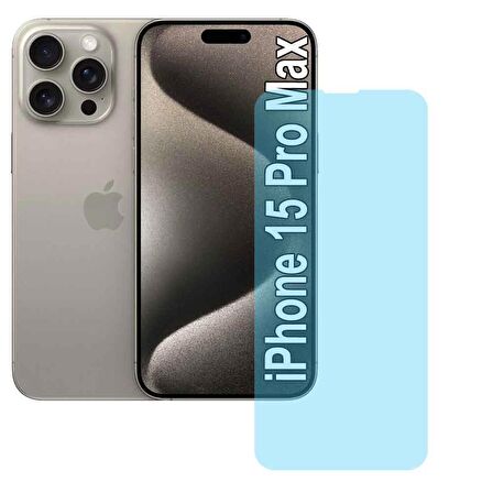 Smart Tech Apple Uyumlu iPhone 15 Pro Max Nano Cam Ekran Koruyucu