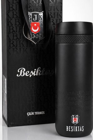 x Dekomus Lisanslı Beşiktaş Özel Çanta Kutulu 550 Ml Çelik Termos