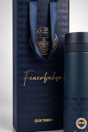 x Dekomus Lisanslı Fenerbahçe Özel Çanta Kutulu 550 Ml Çelik Termos