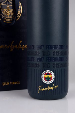 x Dekomus Lisanslı Fenerbahçe Özel Çanta Kutulu 550 Ml Çelik Termos
