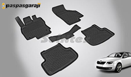 Seintex Skoda Octavia A7 4D Havuzlu Paspas 2013-2020 Arası