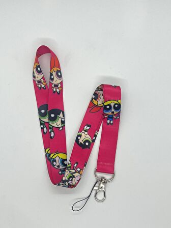 PowerPuff Girls 2 Temalı Boyun İpi