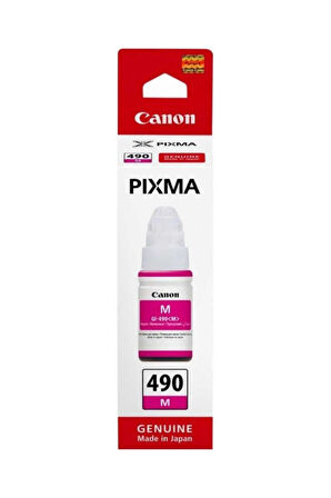 Canon GI-490 / 0665C001 Kırmızı Orijinal Mürekkep Kartuş