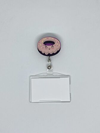 Donut 2 Temalı Yoyo Kartlık 