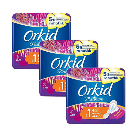 Orkid Platinum 3 No Normal 8 li x 3 Adet