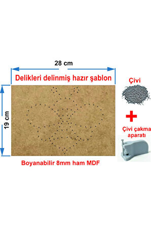 İp Sanatı Dikkat Geliştirici el becerisi Çocuk Montessori Eğitimi Filografi Hazır Set Arı
