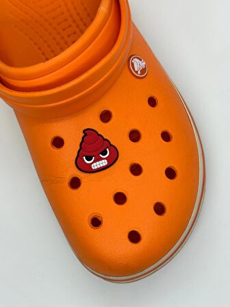 Sinirli Emoji Temalı Temalı Jibbitz Crocs Terlik Süsü