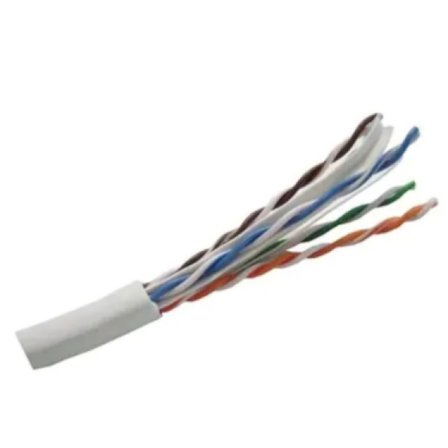 Berk Kablo Gri 23 Awg 0.50Mm Cat6 Ethernet Kablosu (8X0.50Mm) 100 Metre Cat6 Kablo