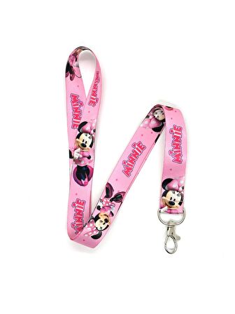 Minnie Mouse 3 Temalı Boyun İpi