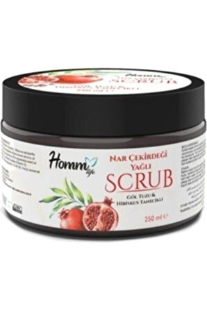 Homm Life Nar Çekirdeği Yağlı Bitki Tanecikli Scrub 250 Ml