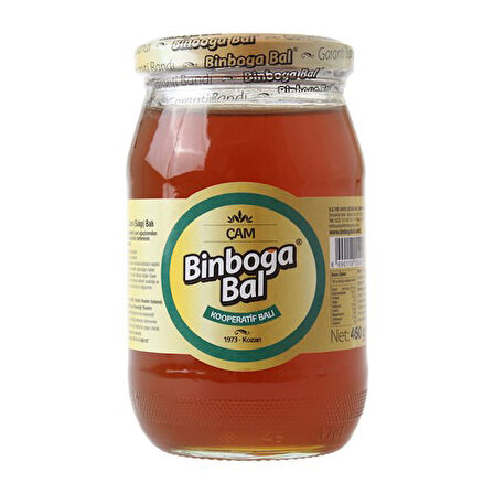 Binboğa Çam Balı 460 gr Cam x 2 Adet