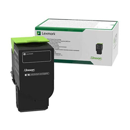 Lexmark 78C5XK0 Siyah Black Orjinal Toner CS421 / CS521