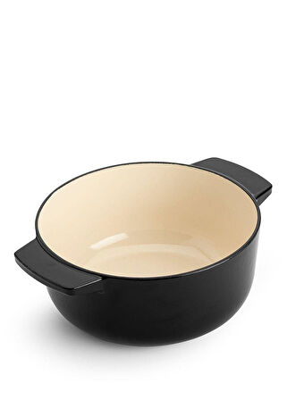 Kitchenaid Siyah Döküm Demir Tencere 22 cm