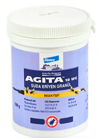 Agita Karasinek Suda Kolay Eriyen Granül 100 Gr + EL POMPASI YEŞİL 2 LT