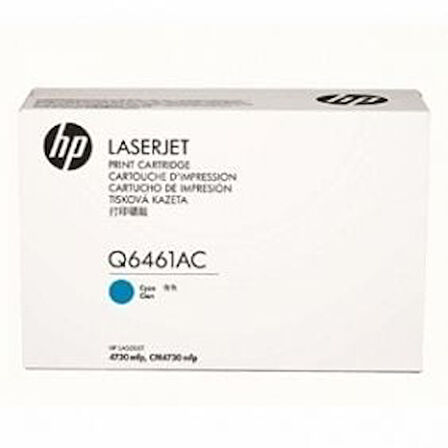 HP Q6461AC Mavi Cyan Orjinal Toner CM4730