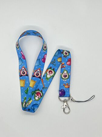 Avokado Temalı Boyun İpi