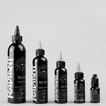 Real Black - Radiant Tattoo Dövme Boyası  - 1oz/30ml