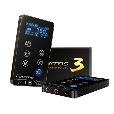 Cosmos 3 Power Supply - Dövme Makinesi Adaptörü - Blue