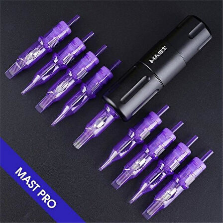 Mast Pro Cartridges 1-PRO-1214 RS Medium Taper - Kartuş Dövme İğnesi