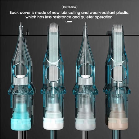 WJX Ultra Cartridges - 1205 RM-2 Round Magnum Medium Taper - Kartuş Dövme İğnesi