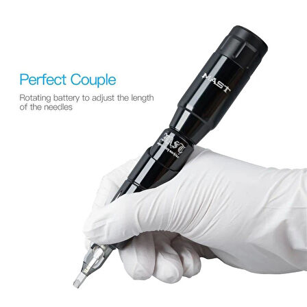 Mast Tour Black Rotary Pen Machine With Battery Power Supply (p112)