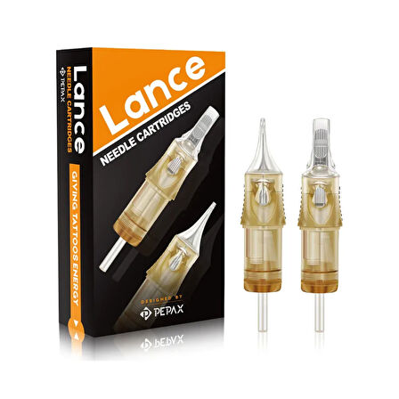 Pepax Lance Cartridges 0809 RLL - Round Liner Long Taper - Kartuş Dövme İğnesi