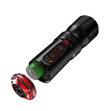 FK Irons One | 3.0 mm Charcoal With Drop In Batttery - Kablosuz Dövme Makinesi