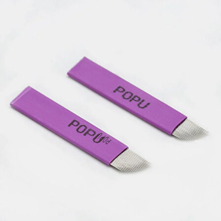POPU Microblading İğnesi 16 Flat 0.18mm