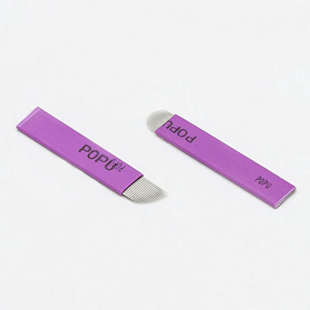 POPU Microblading İğnesi 16 Flat 0.20mm