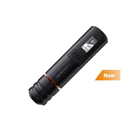 Cheyenne Hawk Sol Nova Unlimited 2 Kablosuz Dövme Makinesi | 3.5 Stroke | Siyah Renk Çift Batarya