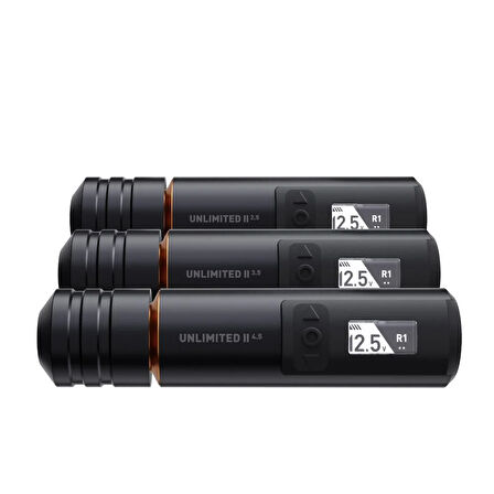 Cheyenne Hawk Sol Nova Unlimited 2 Kablosuz Dövme Makinesi | 4.5 Stroke | Siyah Renk Çift Batarya