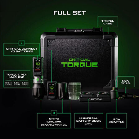 Critical Torque 5.0 mm Stroke Full Set | Seyahat Çantası Dahildir