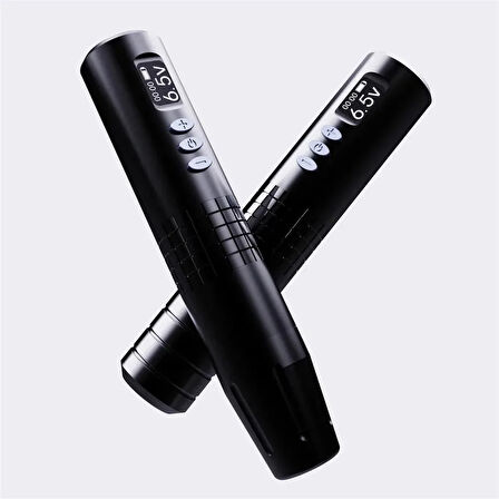 Bronc MICEYA Kablosuz Pen Dövme&PMU Makinesi 2 Gripli- Siyah