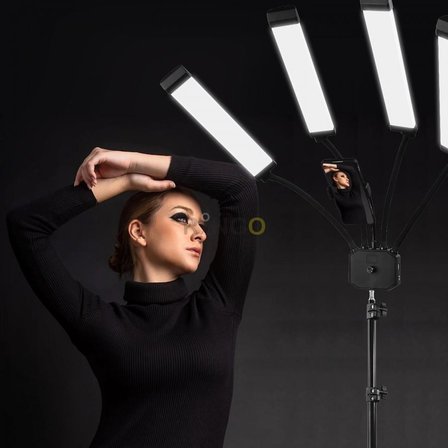 Ringo 4 Kollu Esnek Sedye Işığı 110 Watt - Ekranlı