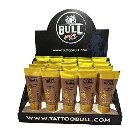 TattooBull Skin Care - Bakım Kremi - 50ml - 20'li Koli