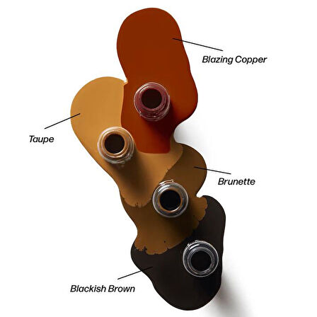 Perma Blend - Light to Dark Eyebrow Mini Set - 4'lü Kalıcı Makyaj Boya Seti - 15 ml