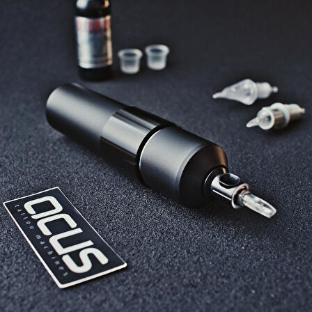 ACUS M1 Tattoo Pen – 3.0/3.7/4.5mm Stroke | OLED Display | Faulhaber Motor