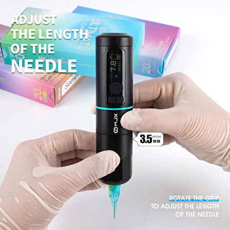 WJX W4 - Kablosuz Dövme Makinesi