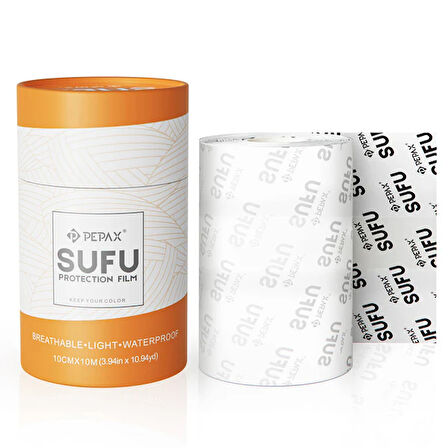Pepax Sufu - Dövme Sonrası Koruyucu Bant Film - 10cmx10m