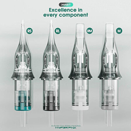 Mast Hyperink Cartridges 0803 RL Round Liner - Kartuş Dövme İğnesi