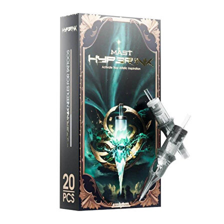 Mast Hyperink Cartridges 1027 RM-1 Round Magnum - Kartuş Dövme İğnesi