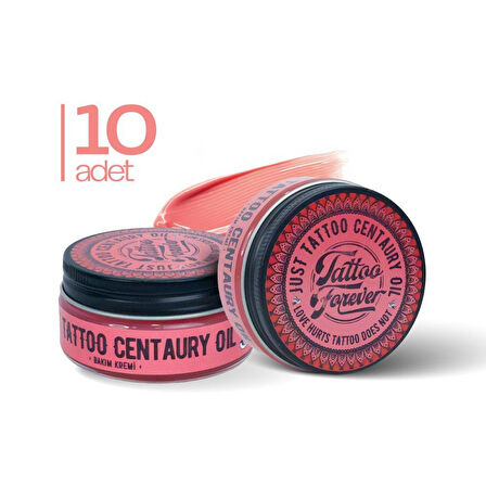 Tattoo Forever - Just Tattoo Balm Kantaron Yağlı 50 ml - 10 Adet